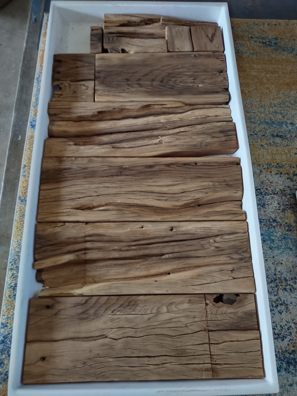 TERROJO AZUL HUTCH/SMALL DESK